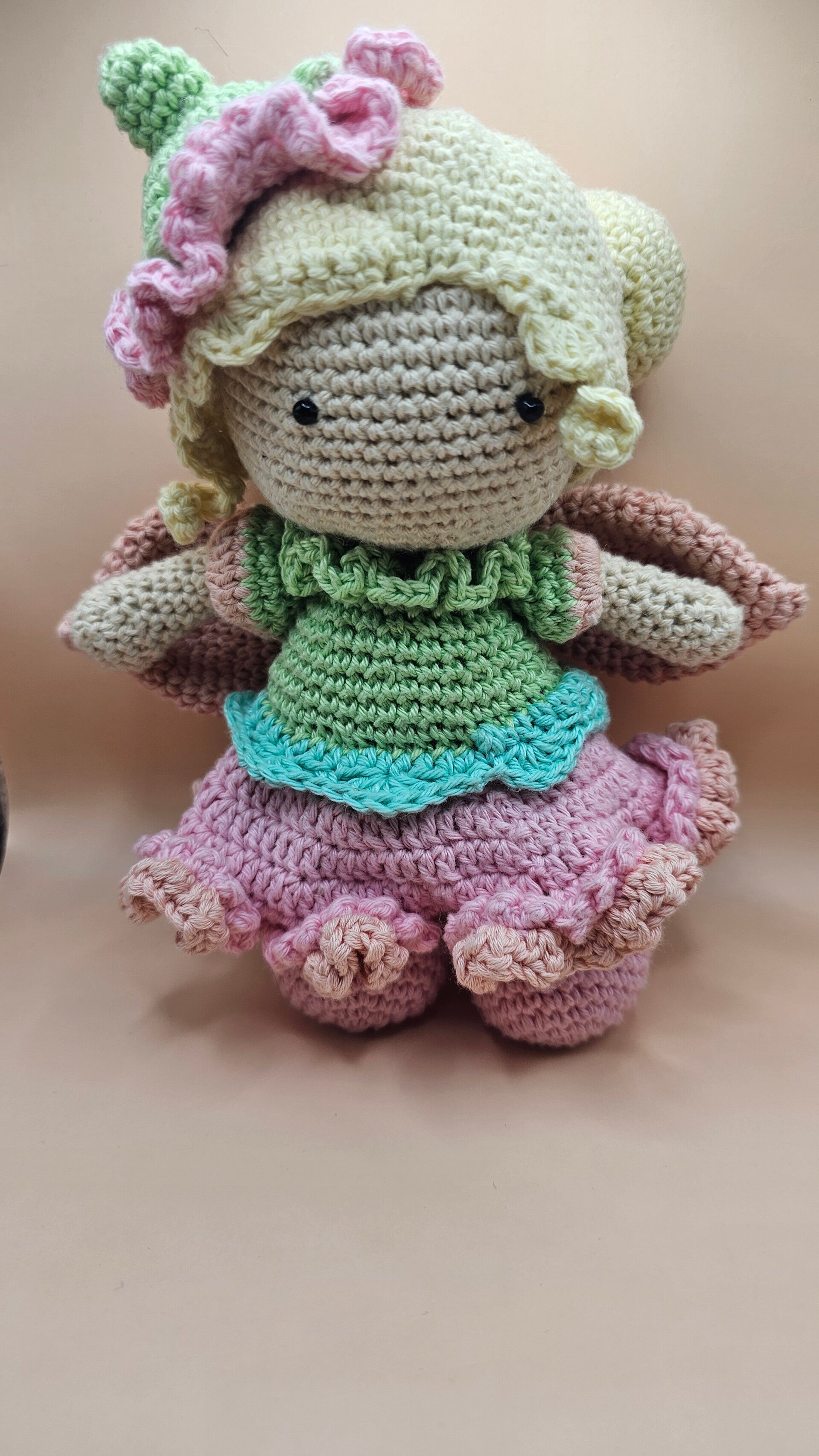 Hana het bloemenelfje / knuffel amigurumi