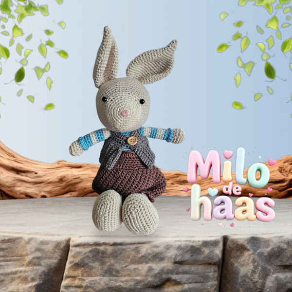 Amigurumi milo de haas