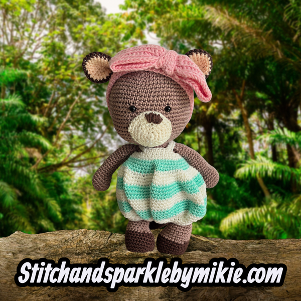 Beverly de Bever 🧸 – handgemaakte knuffel