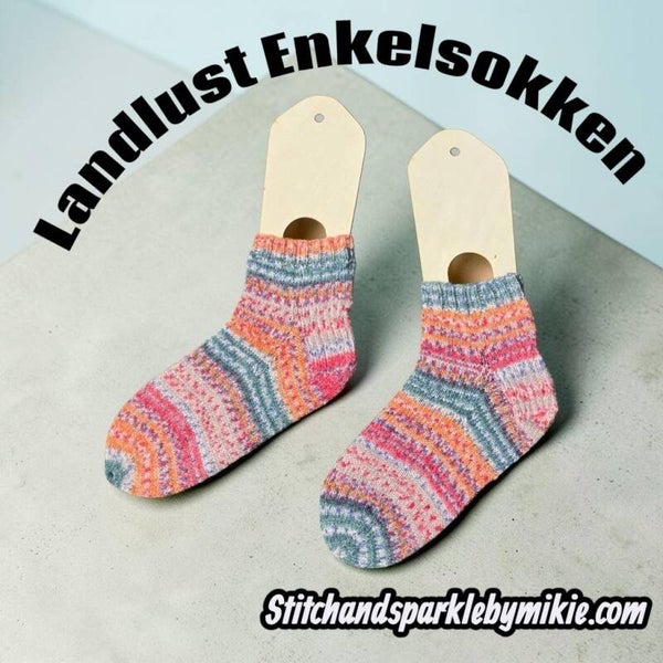 Landlust Enkelsokken collectie/Orange Whitney