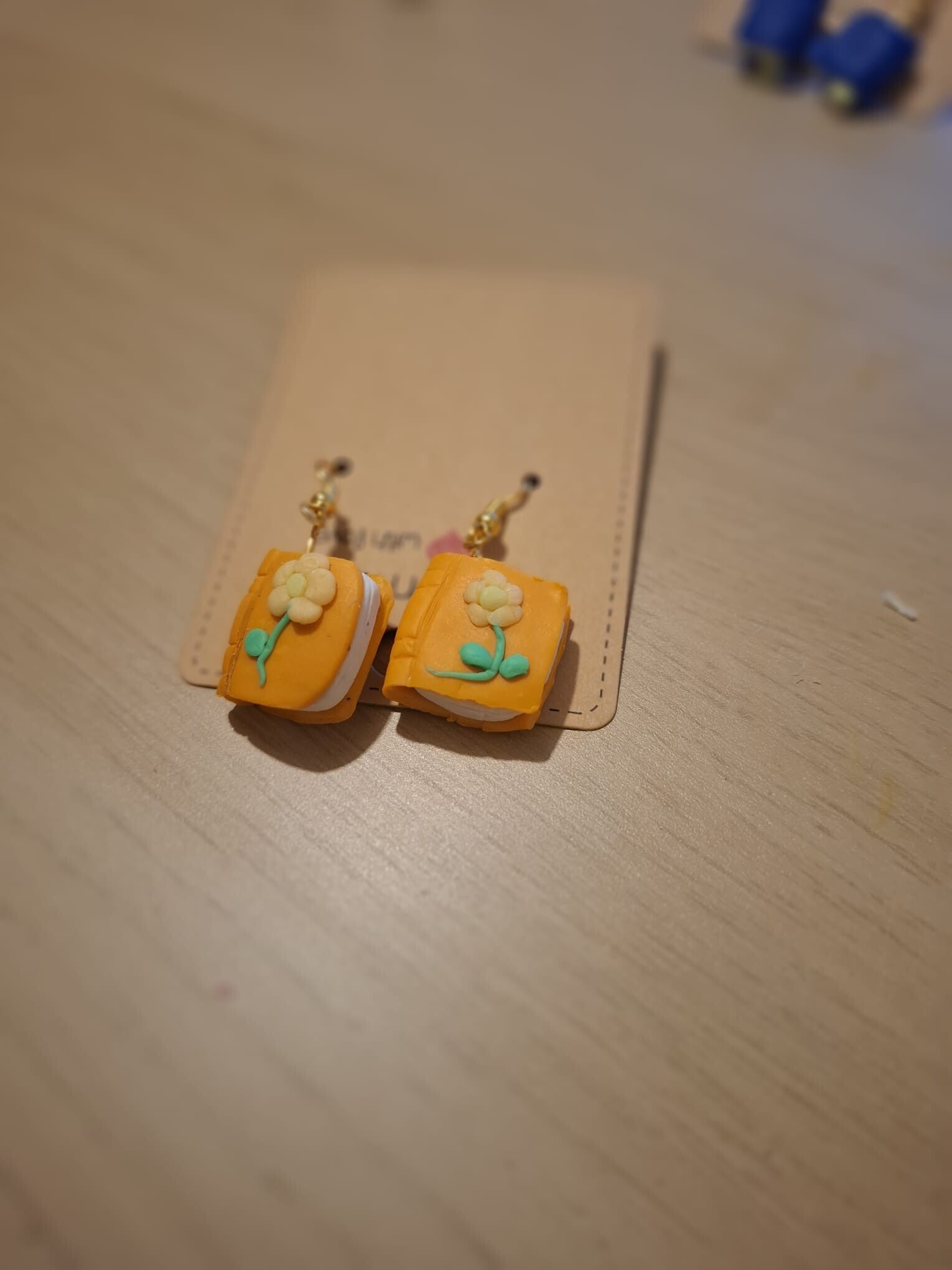 Book Earrings