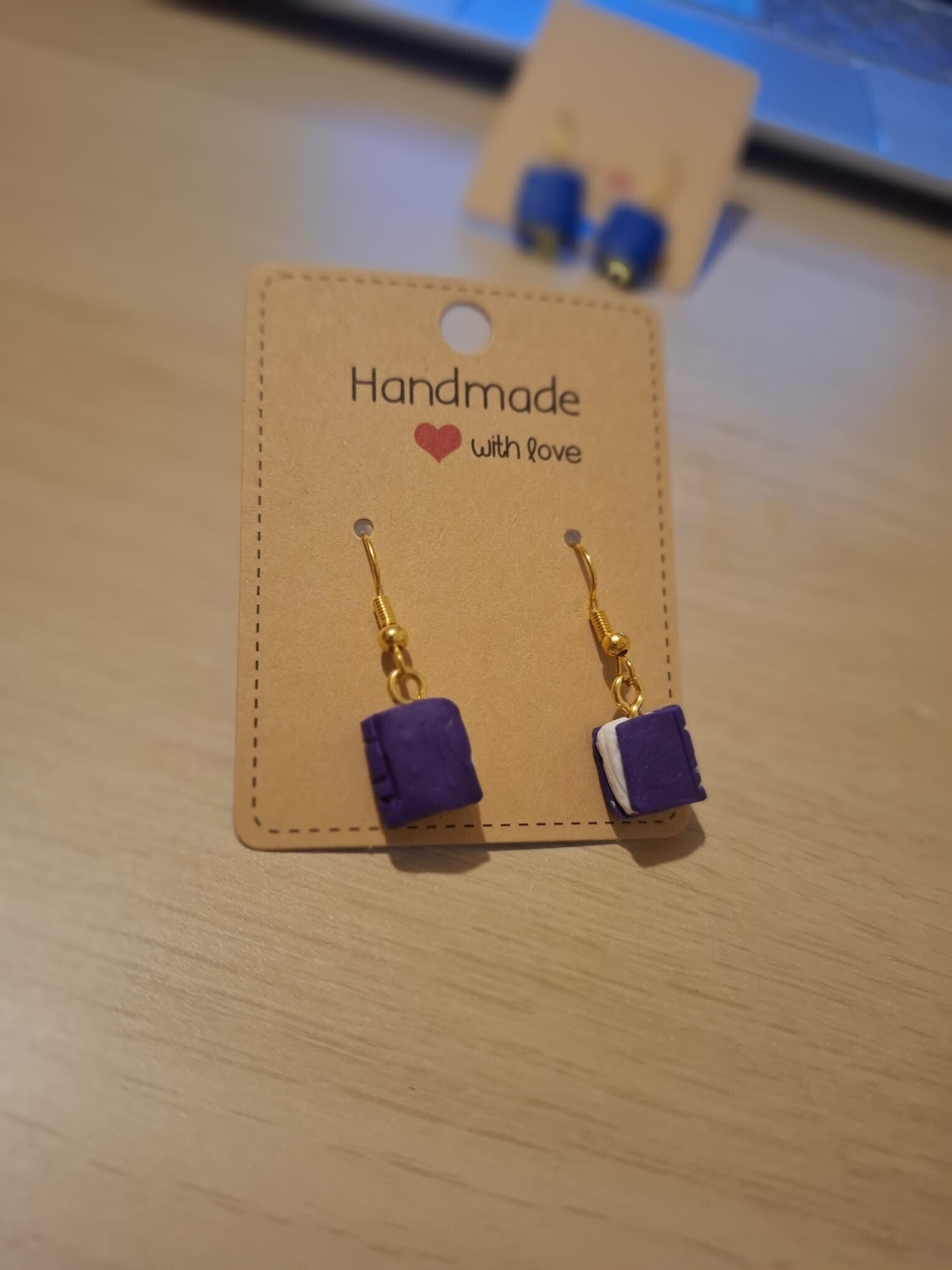 Book Earrings