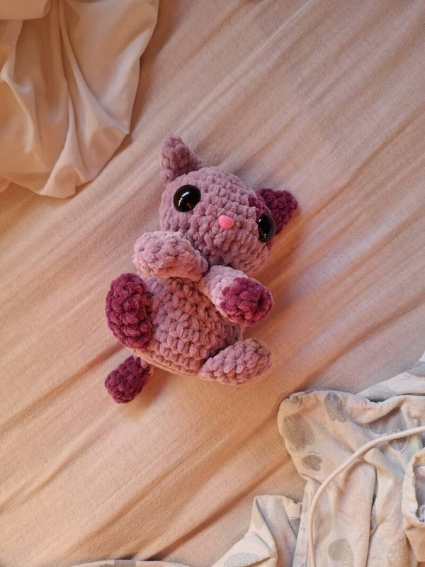 Purple/Dark Purple Cat