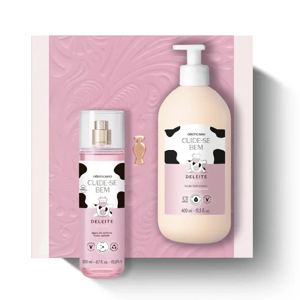 Kit Deleite Loção + Body Splash
