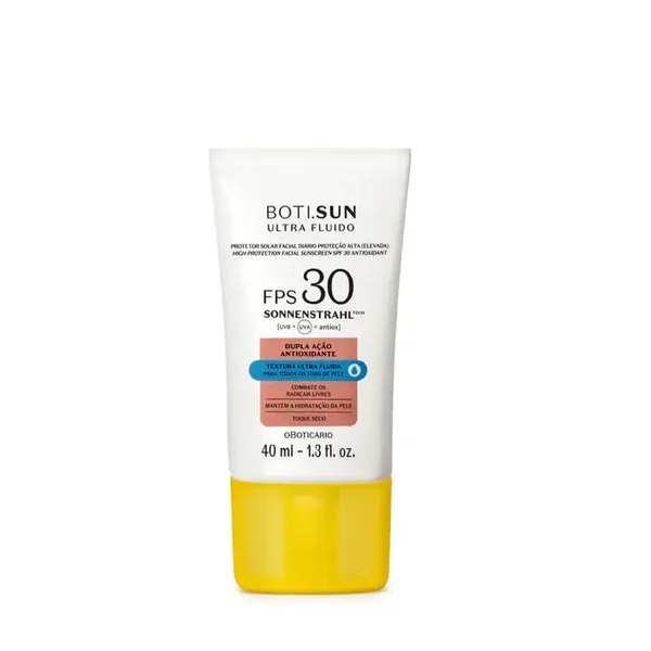Boti.Sun Protetor Solar Facial Antioxidante Acqua Fluido FPS30