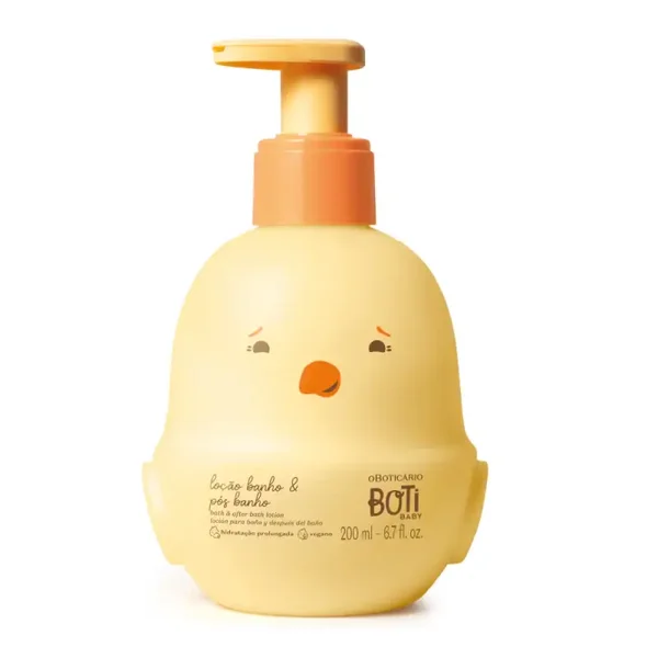 Loção Banho e Pós Banho Boti Baby 200ml