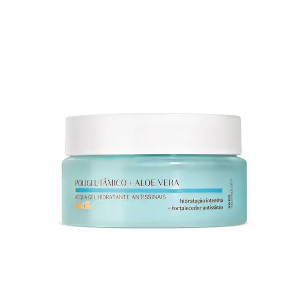 Botik Acqua Gel Hidratante Antissinais Poliglutâmico e Aloe Vera 50g