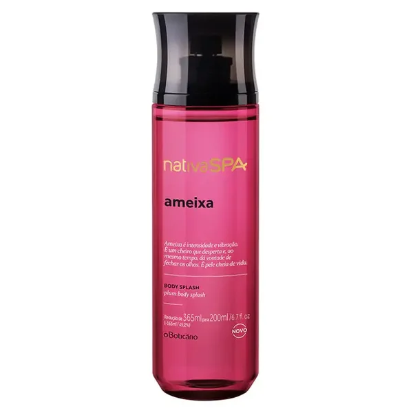 Body Splash NativaSpa Ameixa 200ml