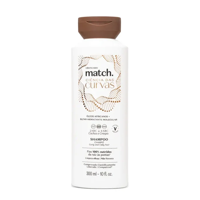 Shampoo Match Ciência das Curvas 300ml