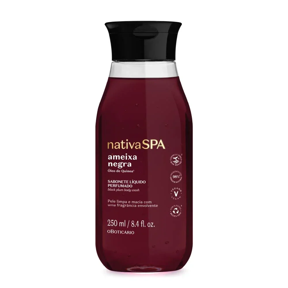 Sabonete Líquido NativaSpa Ameixa Negra 250ml