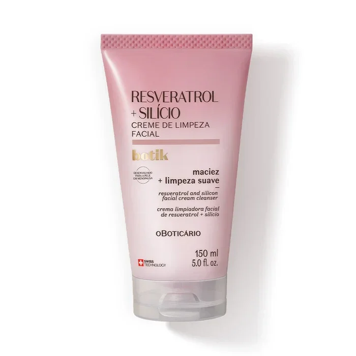 Creme de Limpeza Facial Botik Resveratrol + Silício 150ml