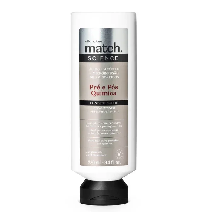 Condicionador Match Pré e Pós Química 280ml