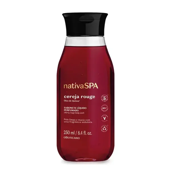 Sabonete Líquido NativaSpa Cereja Rouge 250ml