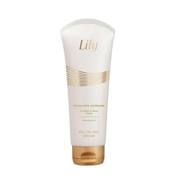 Esfoliante Hidratante Acetinado Lily 200g