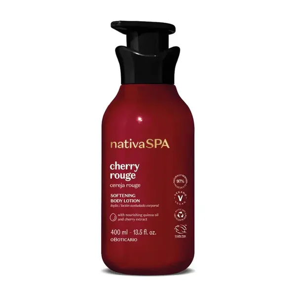 Loção Hidratante NativaSpa Cereja Rouge 400 ml