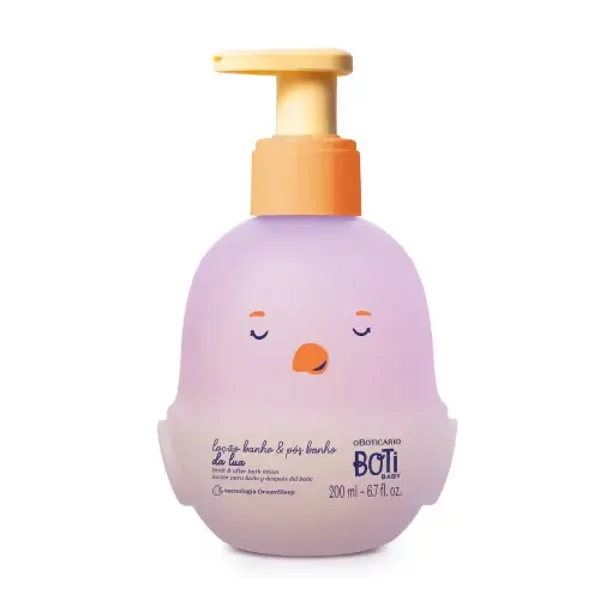 Loção Corporal Banho e Pós-Banho Boti Baby Lua 200ml
