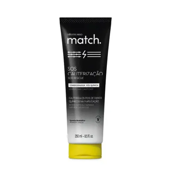 Condicionador Cauterização Pós-Química Match 250ml