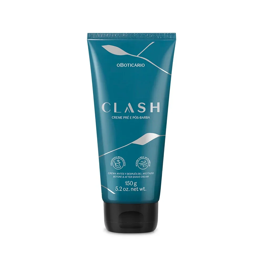 Clash Creme Pré e Pós Barba