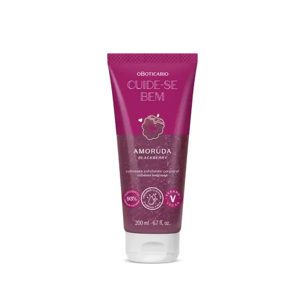 Gel de Banho Esfoliante Corporal Cuide-se Bem Amoruda