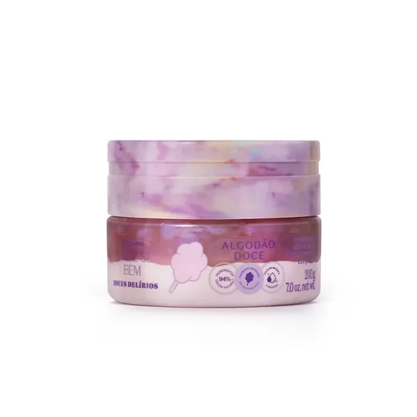 Creme Duo Hidratante Corporal Cuide-se Bem Doces Delírios