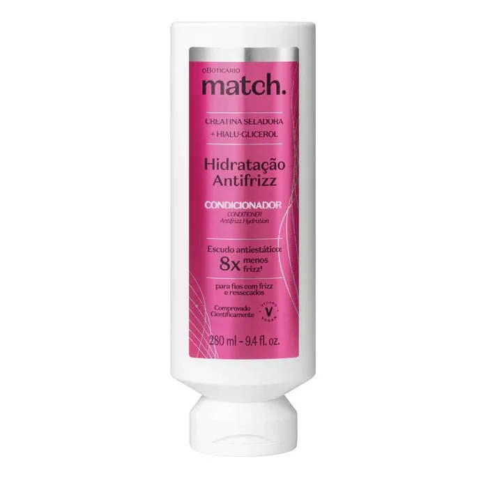 Condicionador Match Hidratação Antifrizz 280ml
