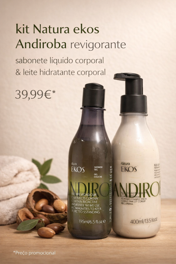 Kit Presente Natura Ekos Andiroba Revigorante