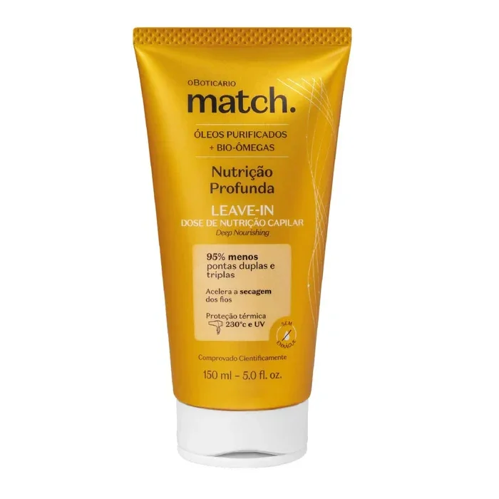 Leave-in Match Nutrição Profunda 150ml