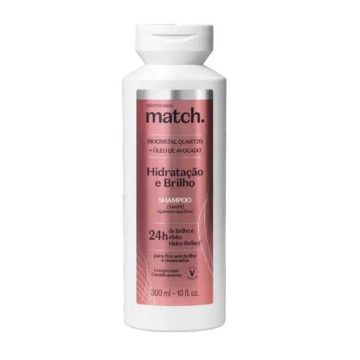 Shampoo Match Hidratação e Brilho 300ml