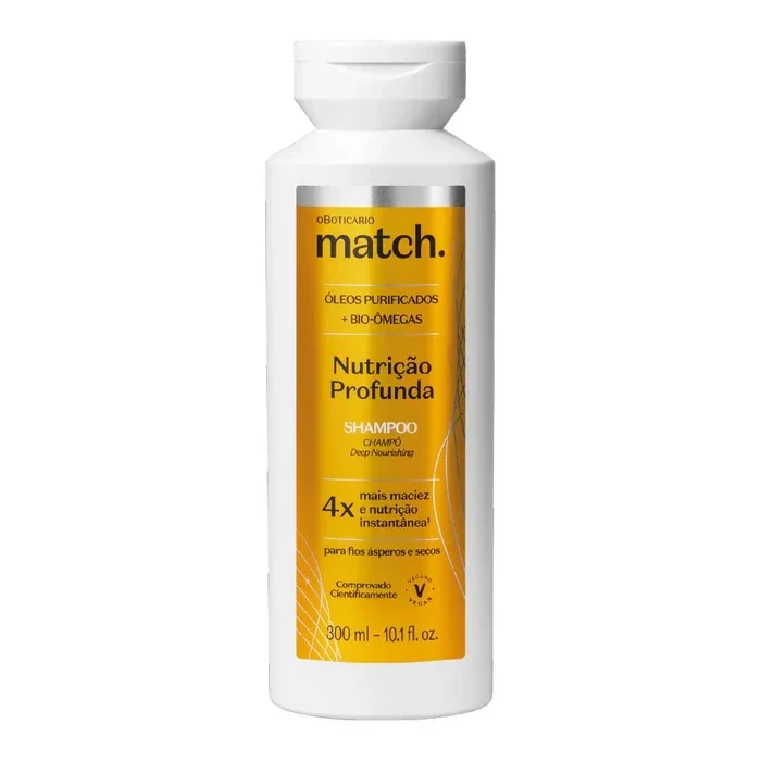 Shampoo Match Nutrição Profunda 300ml
