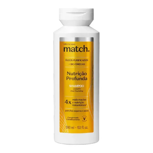 Shampoo Match Nutrição Profunda 300ml