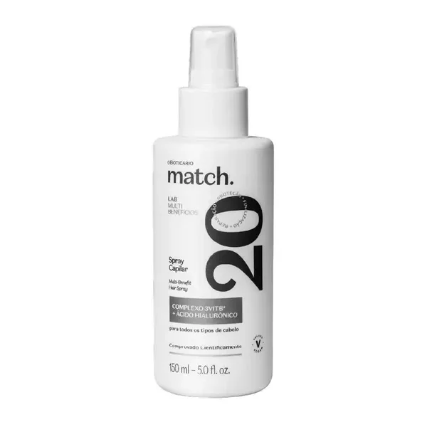 Spray Multibenefícios Match Lab Protetor Térmico 150ml