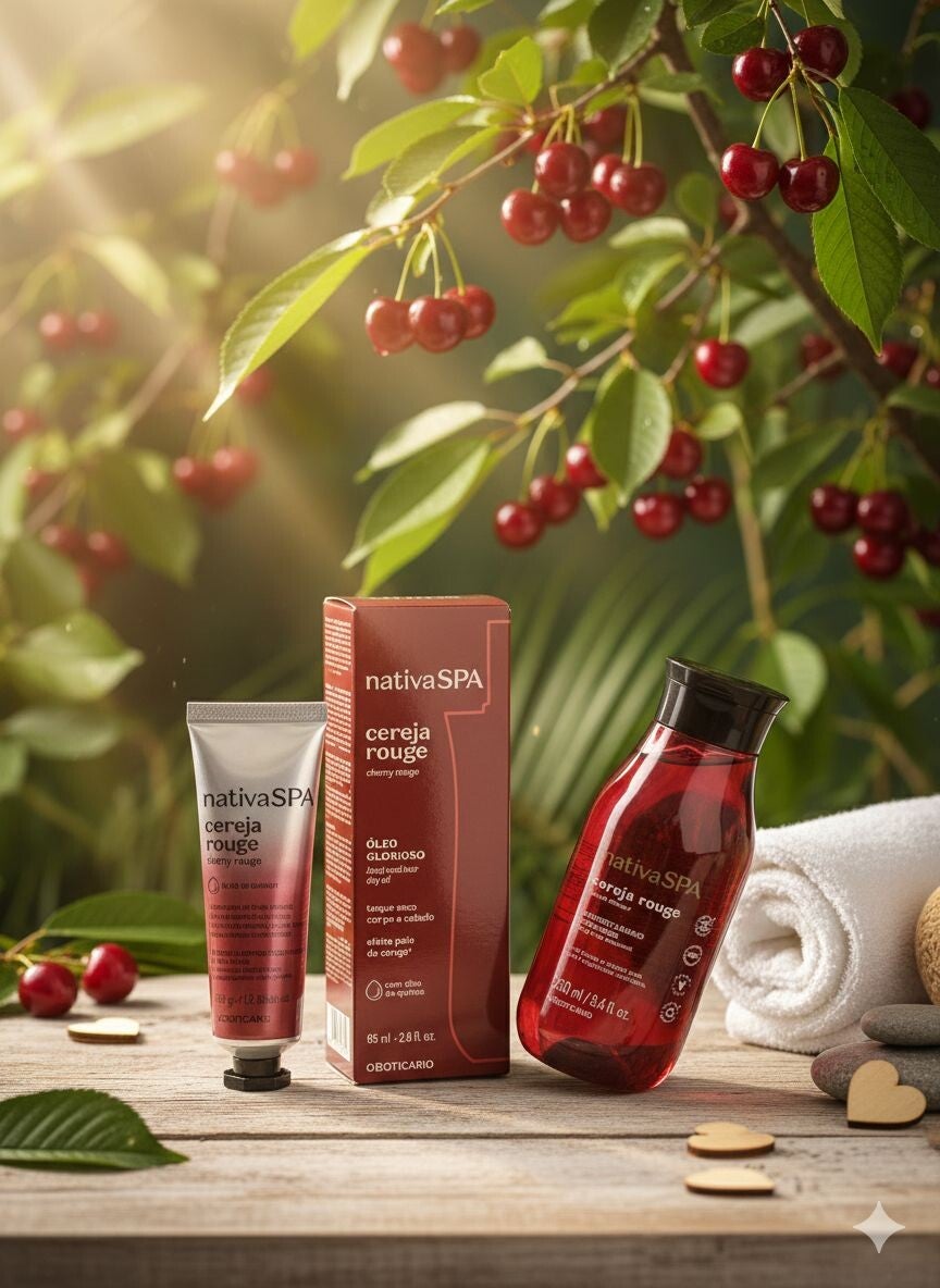 Kit Presente Cereja Revigorante