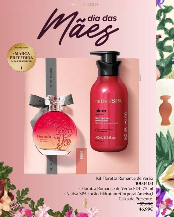 Kit Floratta Romance de Verão