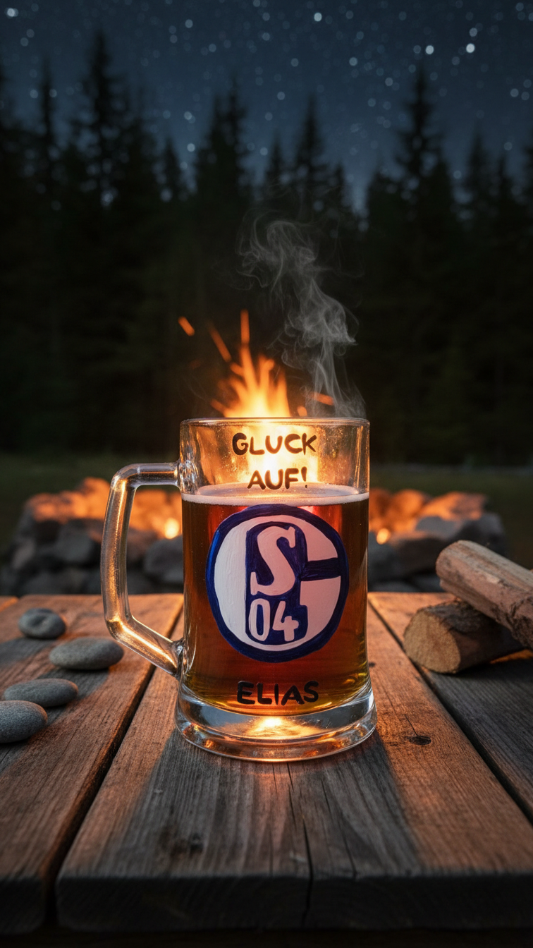 Męski kubek do herbaty z ręcznym motywem strażackim, trwały i elegancki.