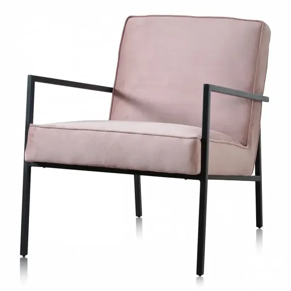 Fauteuil Mowkan - Velvet Rose - 1 Stuk