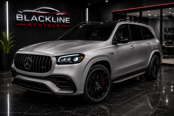 2022 Mercedes-Benz GLS 63 AMG – Matte Silver Exterior / Black Interior