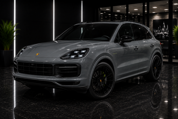 2024 Porsche Cayenne Turbo E-Hybrid – Grey Exterior / Black Interior