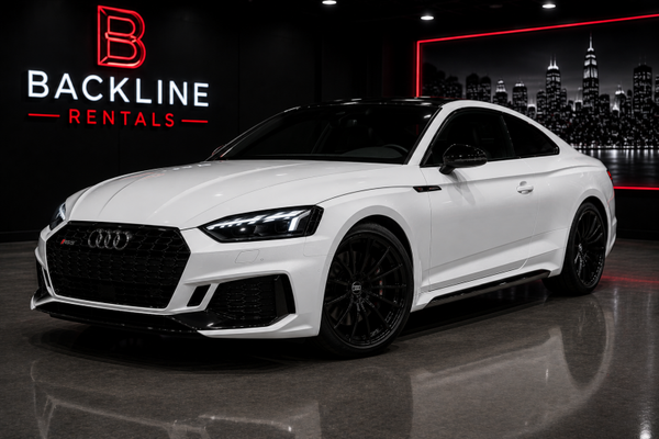 2021 Audi RS5 – White Exterior / Black Interior