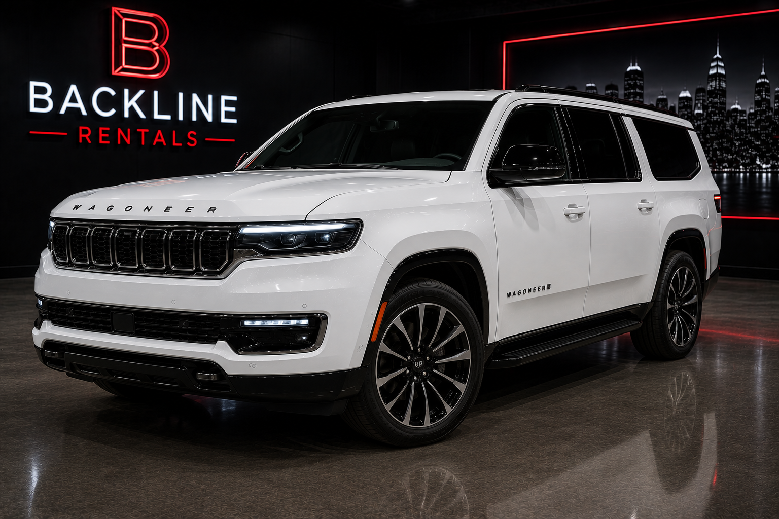 2024 Jeep Wagoneer – White Exterior / Black Interior