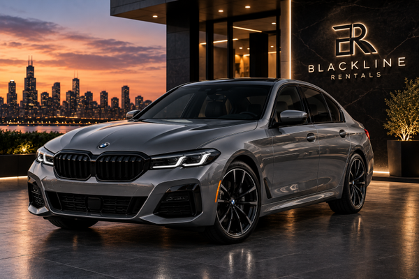 2026 BMW 530i – Grey Exterior / Black Interior