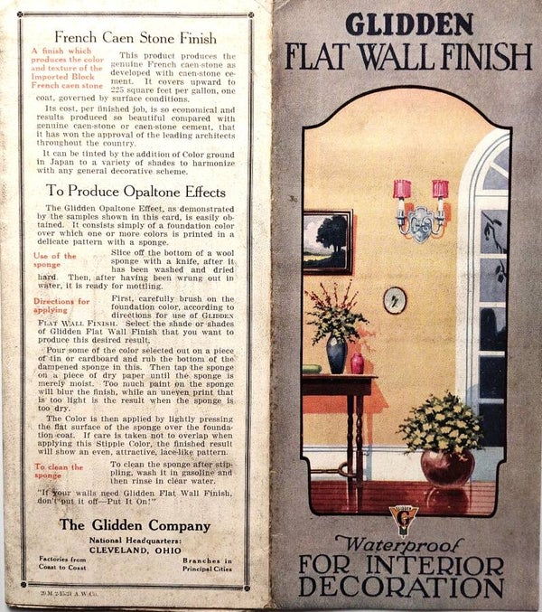 1924 Glidden Interior