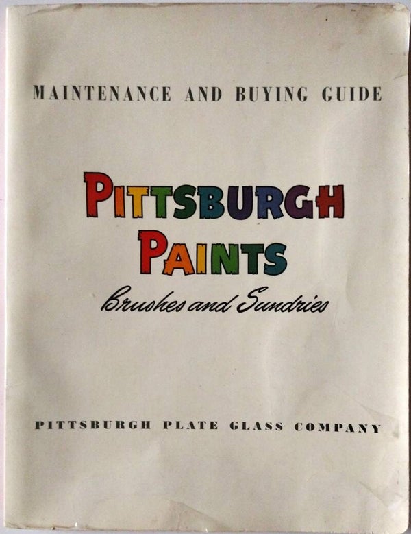 1950 - Pittsburgh Paints Historic