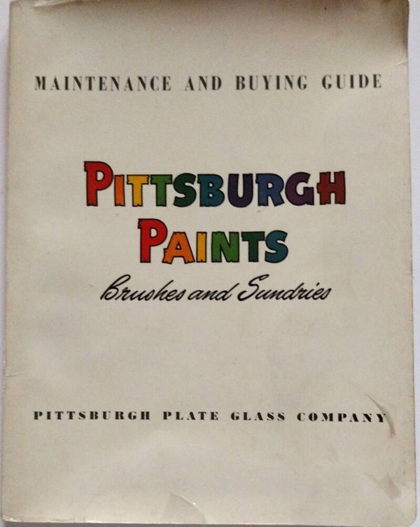 1950 - Pittsburgh Paints Enamel