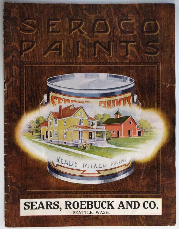 1915 Sears Flat Wall Paint