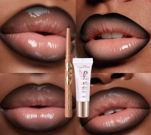 Combo True lips gloss+crayon.