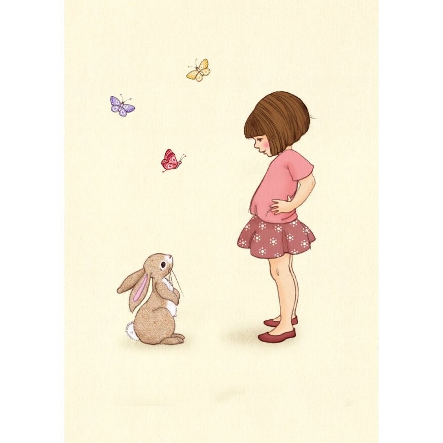 Belle & Boo ansichtkaart Belle Boo Butterflies