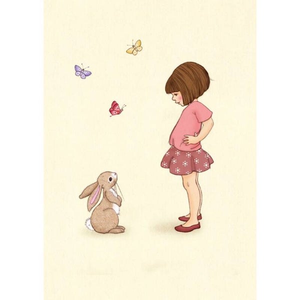 Belle & Boo ansichtkaart Belle Boo Butterflies