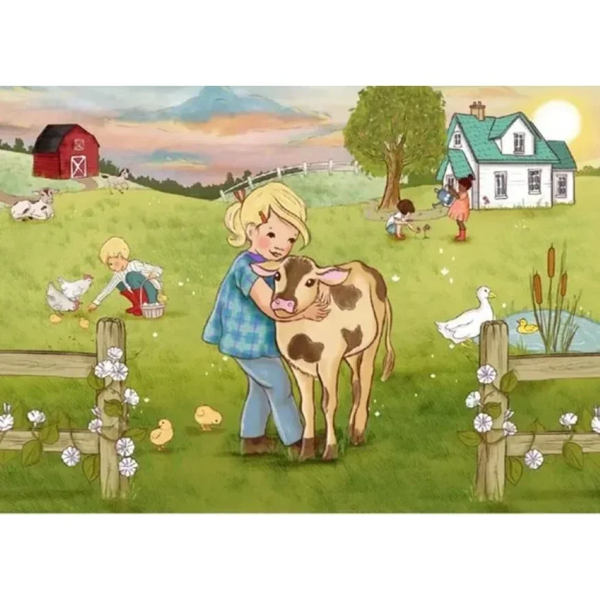 Belle & Boo ansichtkaart Fields of Friendship