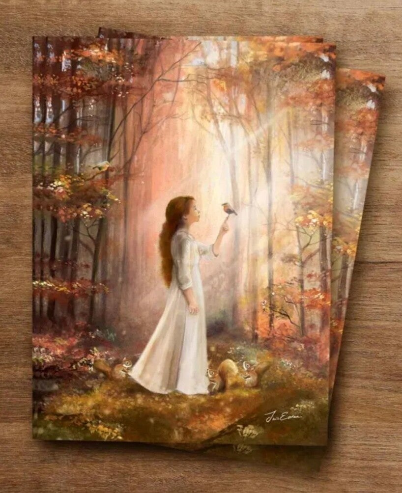 Ansichtkaart Woodland Whispers
