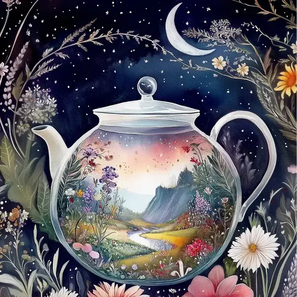 World in a cup: Magic poured Gently